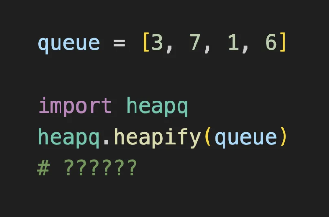알고 계셨나요  Python 내장 우선순위 큐 소개